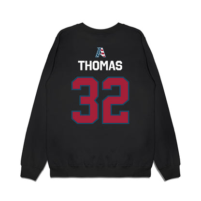 Arkansas - NCAA Women's Basketball : D'Asia Thomas - Patriotic Collection Premium Crewneck Sweatshirt-1