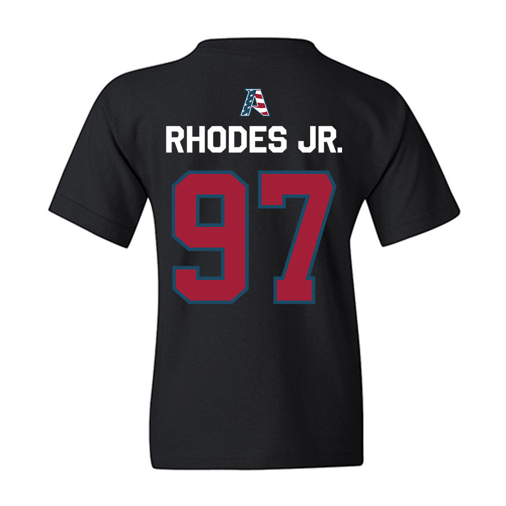 Arkansas - NCAA Football : Quincy Rhodes Jr. - Patriotic Collection Youth T-Shirt-1