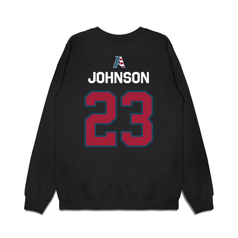 Arkansas - NCAA Softball : Reagan Johnson - Patriotic Collection Premium Crewneck Sweatshirt-1