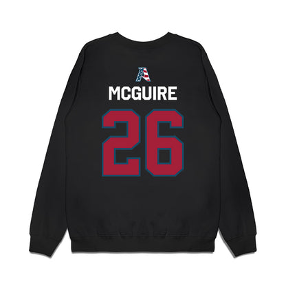 Arkansas - NCAA Baseball : Tate McGuire - Patriotic Collection Premium Crewneck Sweatshirt-1