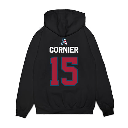 Arkansas - NCAA Women's Volleyball : Gaby Cornier - Patriotic Collection Premium Hooded Sweatshirt-1