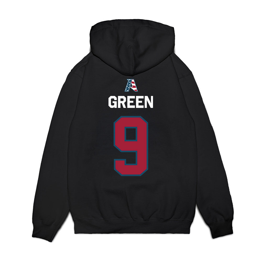 Arkansas - NCAA Women's Soccer : Londyn Green - Patriotic Collection Premium Hooded Sweatshirt-1