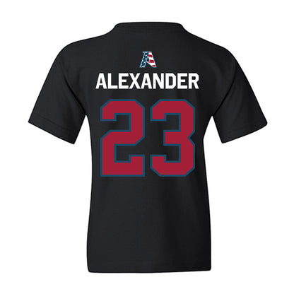 Arkansas - NCAA Women's Volleyball : Aleki Alexander - Patriotic Collection Youth T-Shirt-1