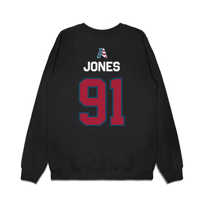 Arkansas - NCAA Football : Carlon Jones - Patriotic Collection Premium Crewneck Sweatshirt-1