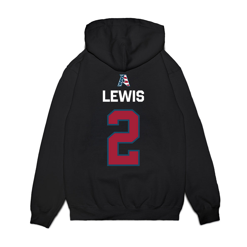 Arkansas - NCAA Football : Shelton Lewis - Patriotic Collection Premium Hooded Sweatshirt-1