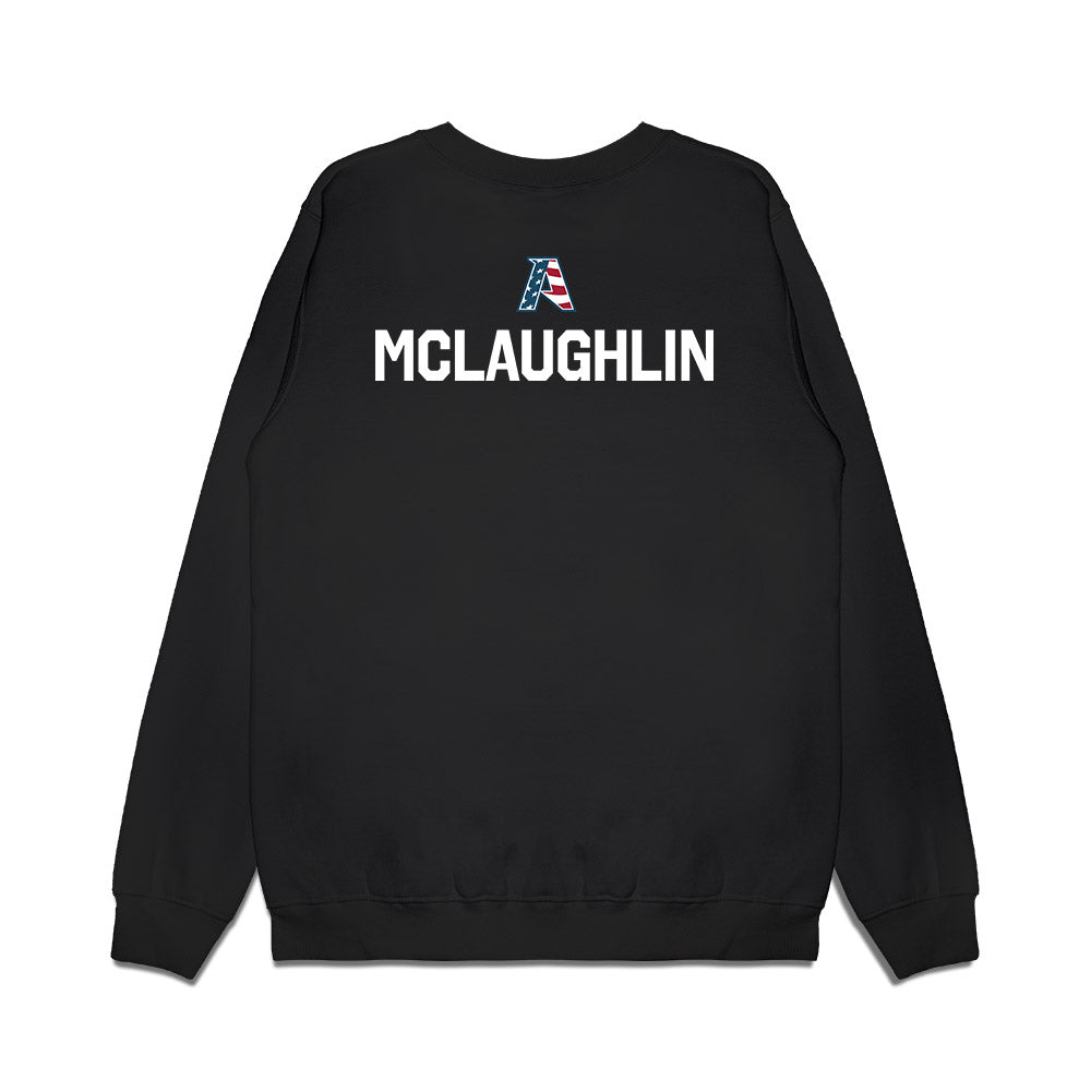 Arkansas - NCAA Men's Golf : Jackson McLaughlin - Patriotic Collection Premium Crewneck Sweatshirt-1