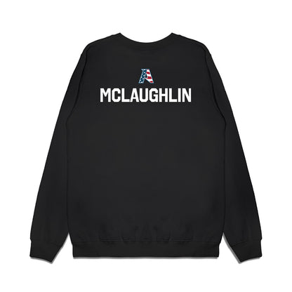 Arkansas - NCAA Men's Golf : Jackson McLaughlin - Patriotic Collection Premium Crewneck Sweatshirt-1