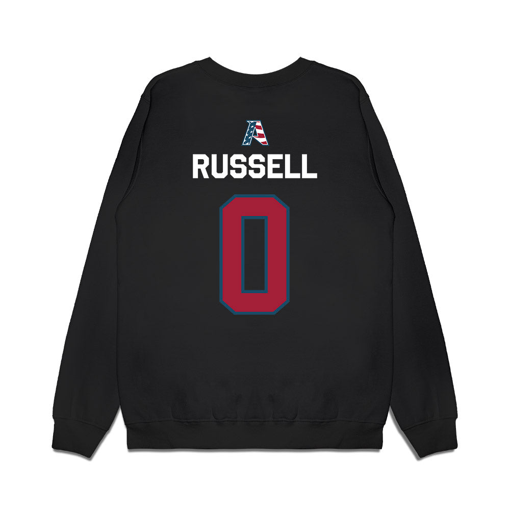 Arkansas - NCAA Football : Braylen Russell - Patriotic Collection Premium Crewneck Sweatshirt-1