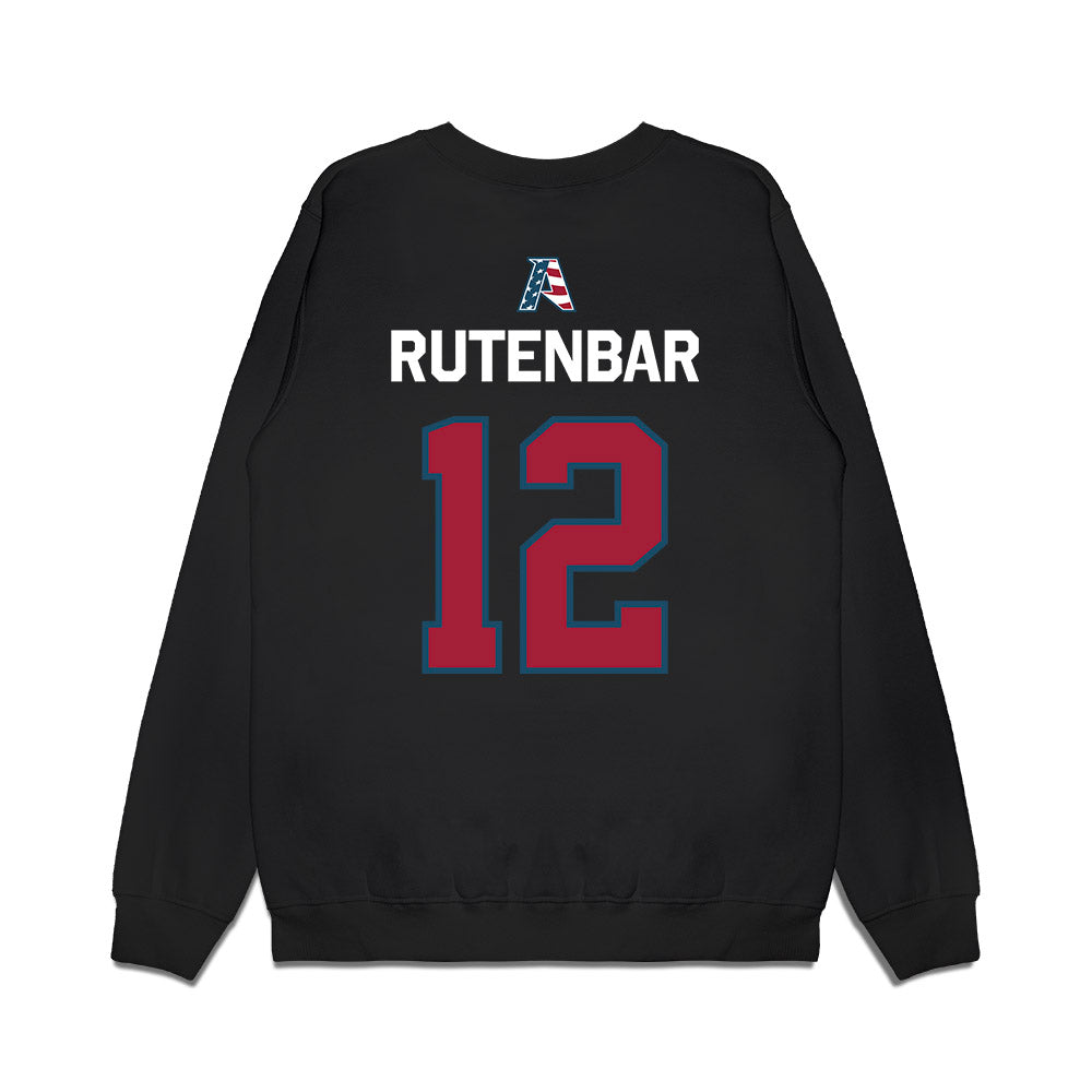 Arkansas - NCAA Baseball : Carter Rutenbar - Patriotic Collection Premium Crewneck Sweatshirt-1