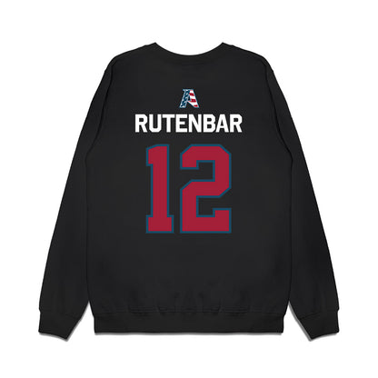 Arkansas - NCAA Baseball : Carter Rutenbar - Patriotic Collection Premium Crewneck Sweatshirt-1