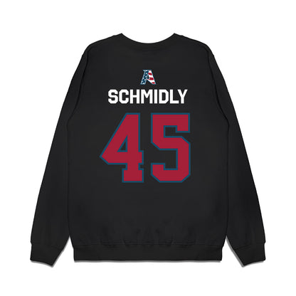 Arkansas - NCAA Football : Max Schmidly - Patriotic Collection Premium Crewneck Sweatshirt-1