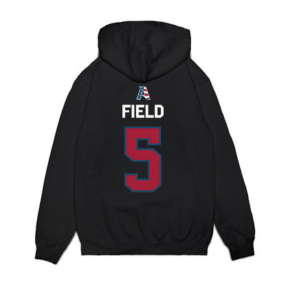 Arkansas - NCAA Women's Soccer : Bella Field - Patriotic Collection Premium Hooded Sweatshirt-1