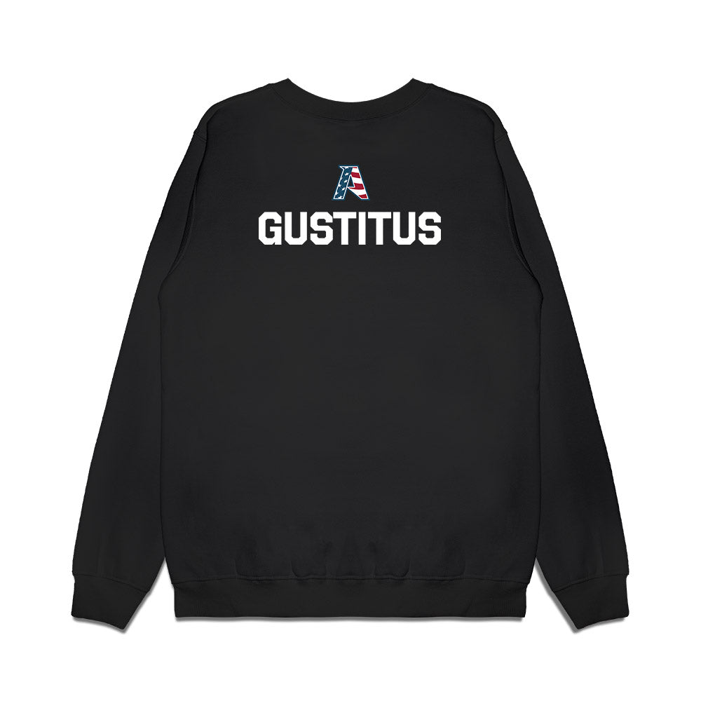 Arkansas - NCAA Women's Gymnastics : Madison Gustitus - Patriotic Collection Premium Crewneck Sweatshirt-1