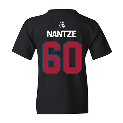Arkansas - NCAA Football : Jonas Nantze - Patriotic Collection Youth T-Shirt-1