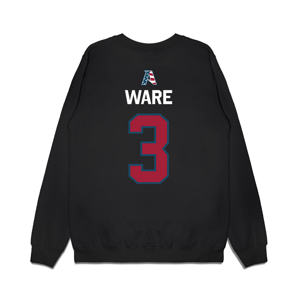 Arkansas - NCAA Women's Basketball : Harmonie Ware - Patriotic Collection Premium Crewneck Sweatshirt-1