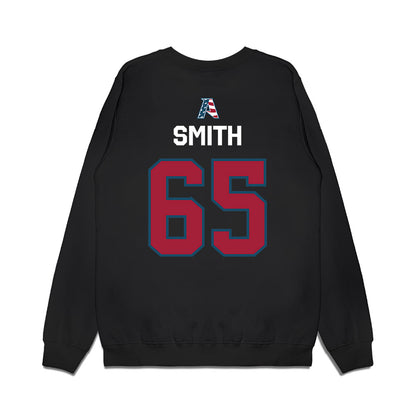 Arkansas - NCAA Football : Aaron Smith - Patriotic Collection Premium Crewneck Sweatshirt-1
