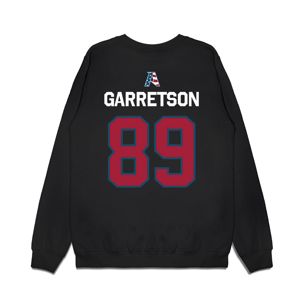 Arkansas - NCAA Football : Gavin Garretson - Patriotic Collection Premium Crewneck Sweatshirt-1