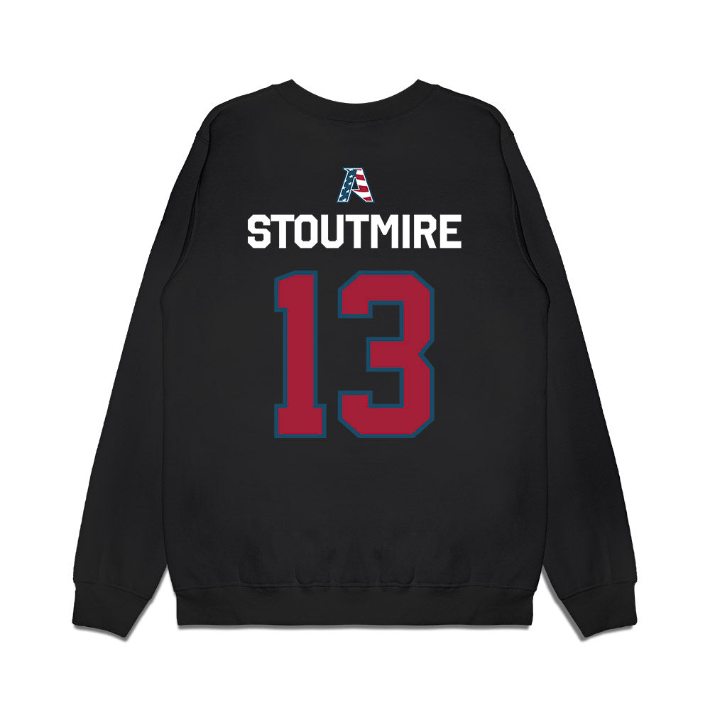 Arkansas - NCAA Football : Carter Stoutmire - Patriotic Collection Premium Crewneck Sweatshirt-1