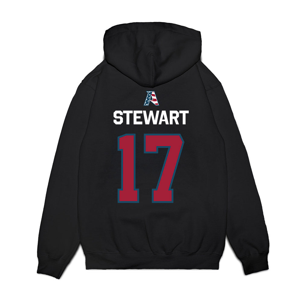 Arkansas - NCAA Baseball : Zack Stewart - Patriotic Collection Premium Hooded Sweatshirt-1