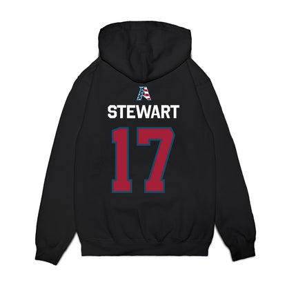 Arkansas - NCAA Baseball : Zack Stewart - Patriotic Collection Premium Hooded Sweatshirt-1