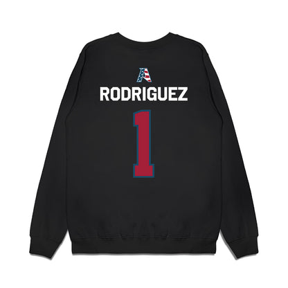 Arkansas - NCAA Women's Basketball : Maria Rodriguez - Patriotic Collection Premium Crewneck Sweatshirt-1