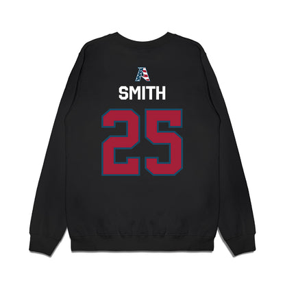 Arkansas - NCAA Football : Ja’Quavion Smith - Patriotic Collection Premium Crewneck Sweatshirt-1