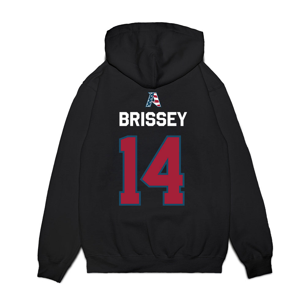 Arkansas - NCAA Baseball : Mark Brissey - Patriotic Collection Premium Hooded Sweatshirt-1
