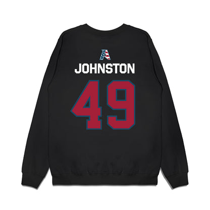 Arkansas - NCAA Football : Adam Johnston - Patriotic Collection Premium Crewneck Sweatshirt-1
