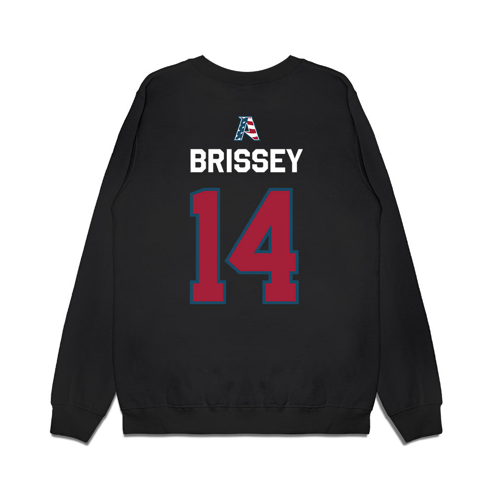 Arkansas - NCAA Baseball : Mark Brissey - Patriotic Collection Premium Crewneck Sweatshirt-1
