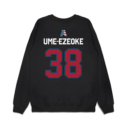 Arkansas - NCAA Football : Bradley Ume-Ezeoke - Patriotic Collection Premium Crewneck Sweatshirt-1