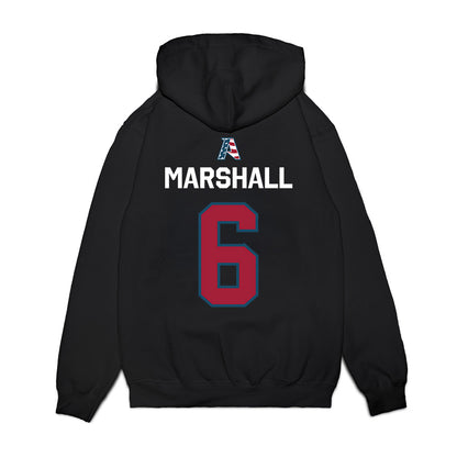 Arkansas - NCAA Football : Chris Marshall - Patriotic Collection Premium Hooded Sweatshirt-1