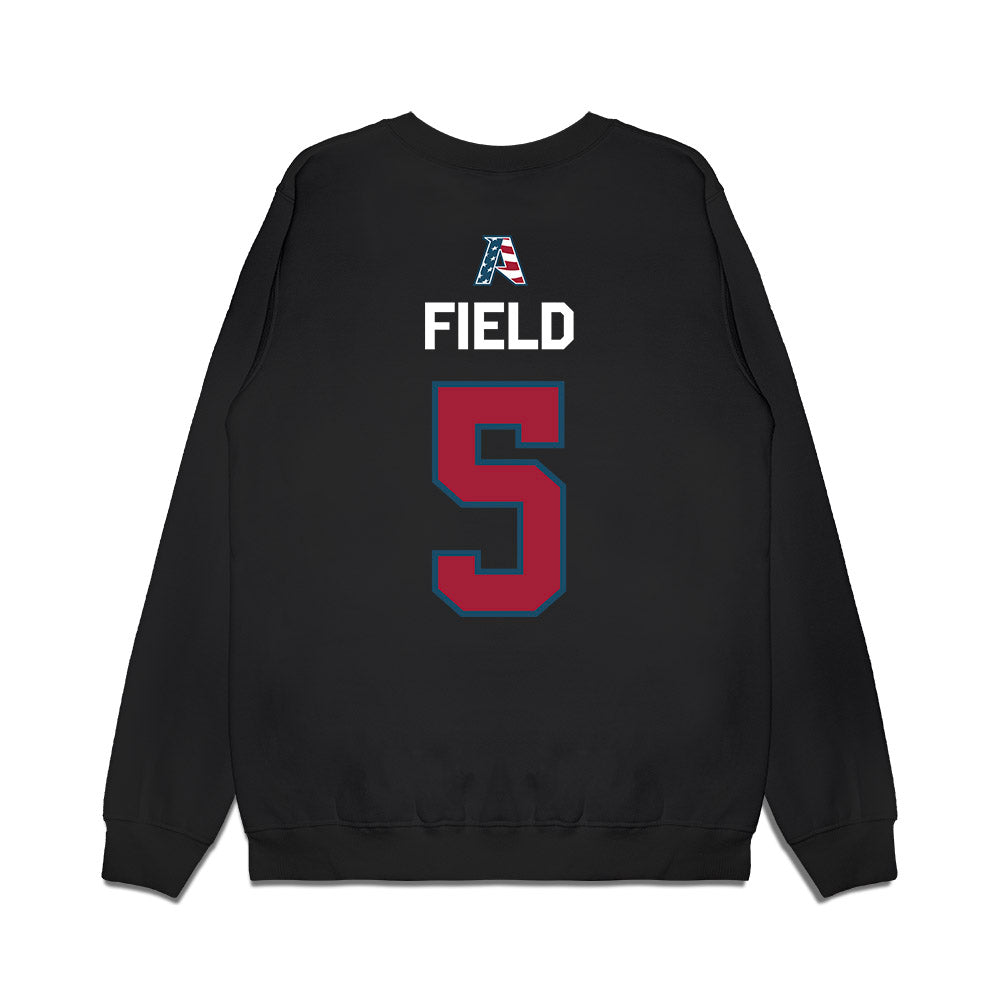 Arkansas - NCAA Women's Soccer : Bella Field - Patriotic Collection Premium Crewneck Sweatshirt-1