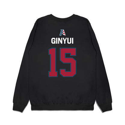 Arkansas - NCAA Football : Nsongbeh Ginyui - Patriotic Collection Premium Crewneck Sweatshirt-1