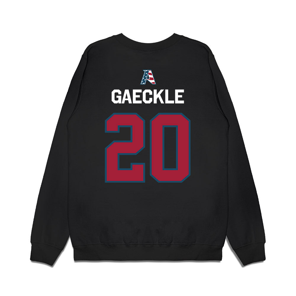 Arkansas - NCAA Baseball : Gabe Gaeckle - Patriotic Collection Premium Crewneck Sweatshirt-1