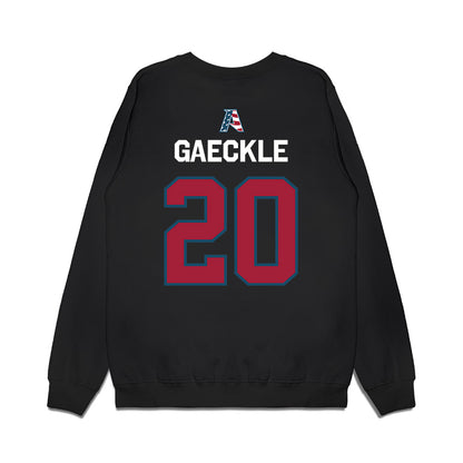 Arkansas - NCAA Baseball : Gabe Gaeckle - Patriotic Collection Premium Crewneck Sweatshirt-1