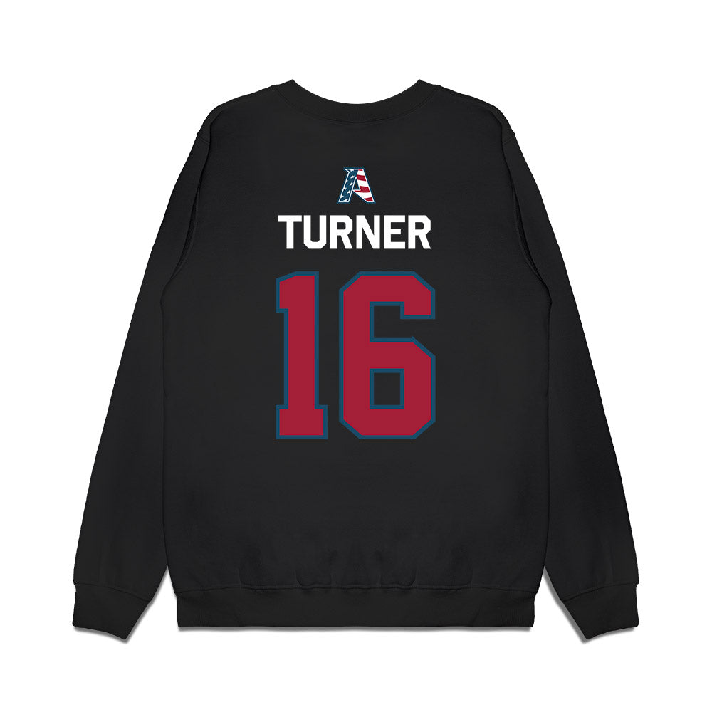 Arkansas - NCAA Baseball : Christian Turner - Patriotic Collection Premium Crewneck Sweatshirt-1