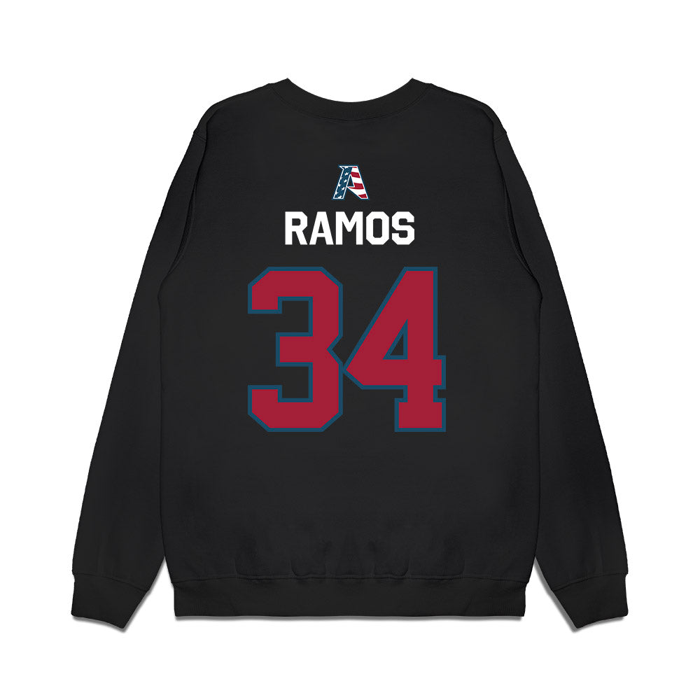 Arkansas - NCAA Softball : jayden ramos - Patriotic Collection Premium Crewneck Sweatshirt-1