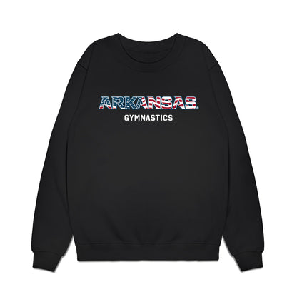 Arkansas - NCAA Women's Gymnastics : Hailey Klein - Patriotic Collection Premium Crewneck Sweatshirt-0