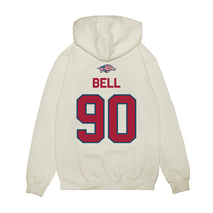 Arkansas - NCAA Football : Caleb Bell - Patriotic Collection Premium Hooded Sweatshirt-1