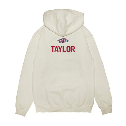 Arkansas - NCAA Men's Track & Field : Tyrice Taylor - Patriotic Collection Premium Hooded Sweatshirt-1