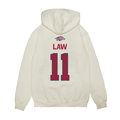Arkansas - NCAA Women's Volleyball : Elsie Law - Patriotic Collection Premium Hooded Sweatshirt-1