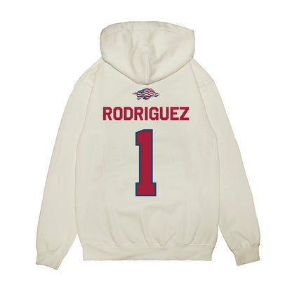 Arkansas - NCAA Women's Basketball : Maria Rodriguez - Patriotic Collection Premium Hooded Sweatshirt-1