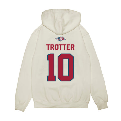 Arkansas - NCAA Football : Cade Trotter - Patriotic Collection Premium Hooded Sweatshirt-1
