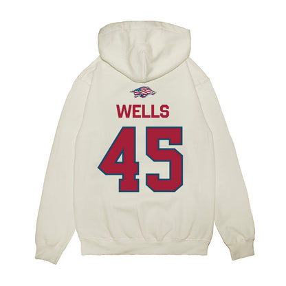 Arkansas - NCAA Softball : Jayden Wells - Patriotic Collection Premium Hooded Sweatshirt-1