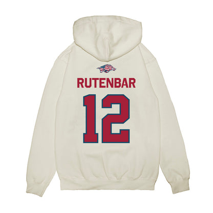 Arkansas - NCAA Baseball : Carter Rutenbar - Patriotic Collection Premium Hooded Sweatshirt-1