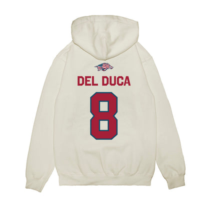 Arkansas - NCAA Softball : Kyler Del Duca - Patriotic Collection Premium Hooded Sweatshirt-1