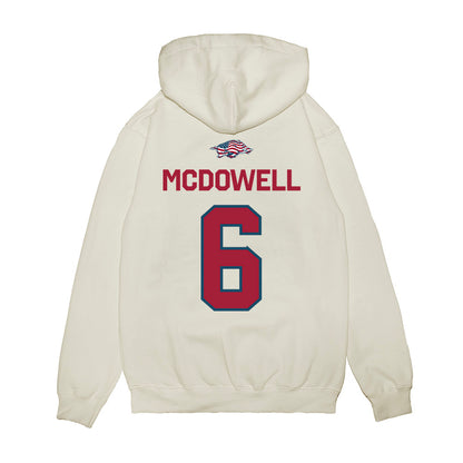 Arkansas - NCAA Softball : Ella McDowell - Patriotic Collection Premium Hooded Sweatshirt-1