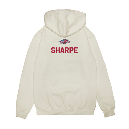 Arkansas - NCAA Women's Track & Field : Amirah Sharpe - Patriotic Collection Premium Hooded Sweatshirt-1