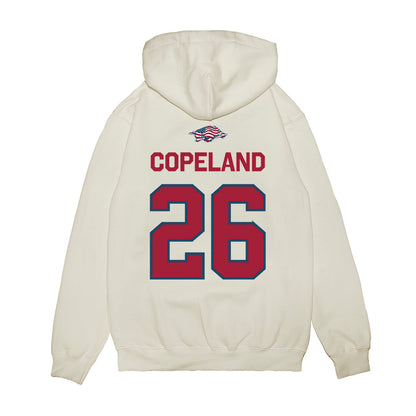 Arkansas - NCAA Football : Jalon Copeland - Patriotic Collection Premium Hooded Sweatshirt-1