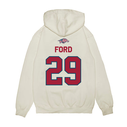 Arkansas - NCAA Football : Brandon Ford - Patriotic Collection Premium Hooded Sweatshirt-1